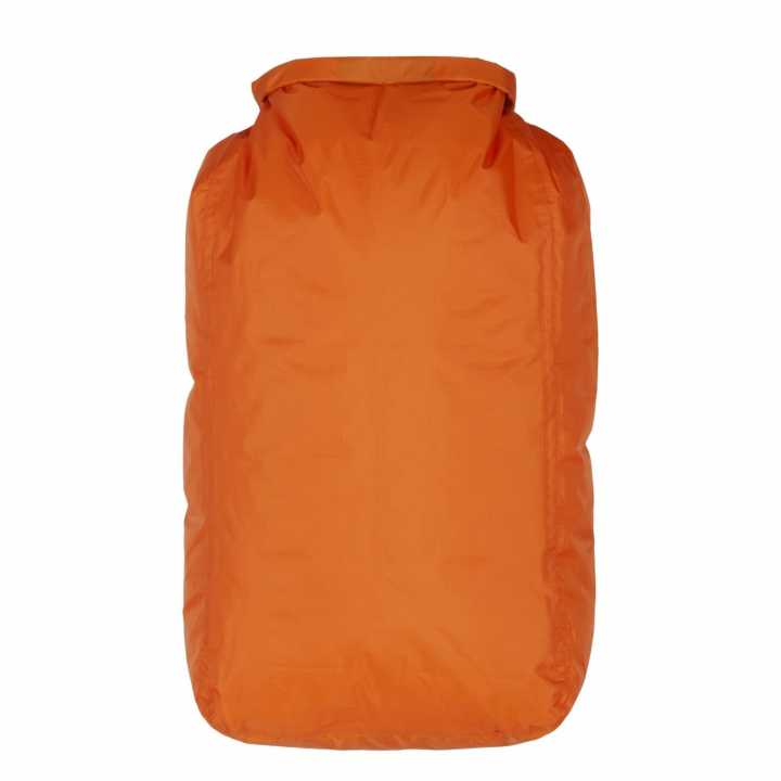 Wasserdichte Wandertasche 50L orange/schwarz