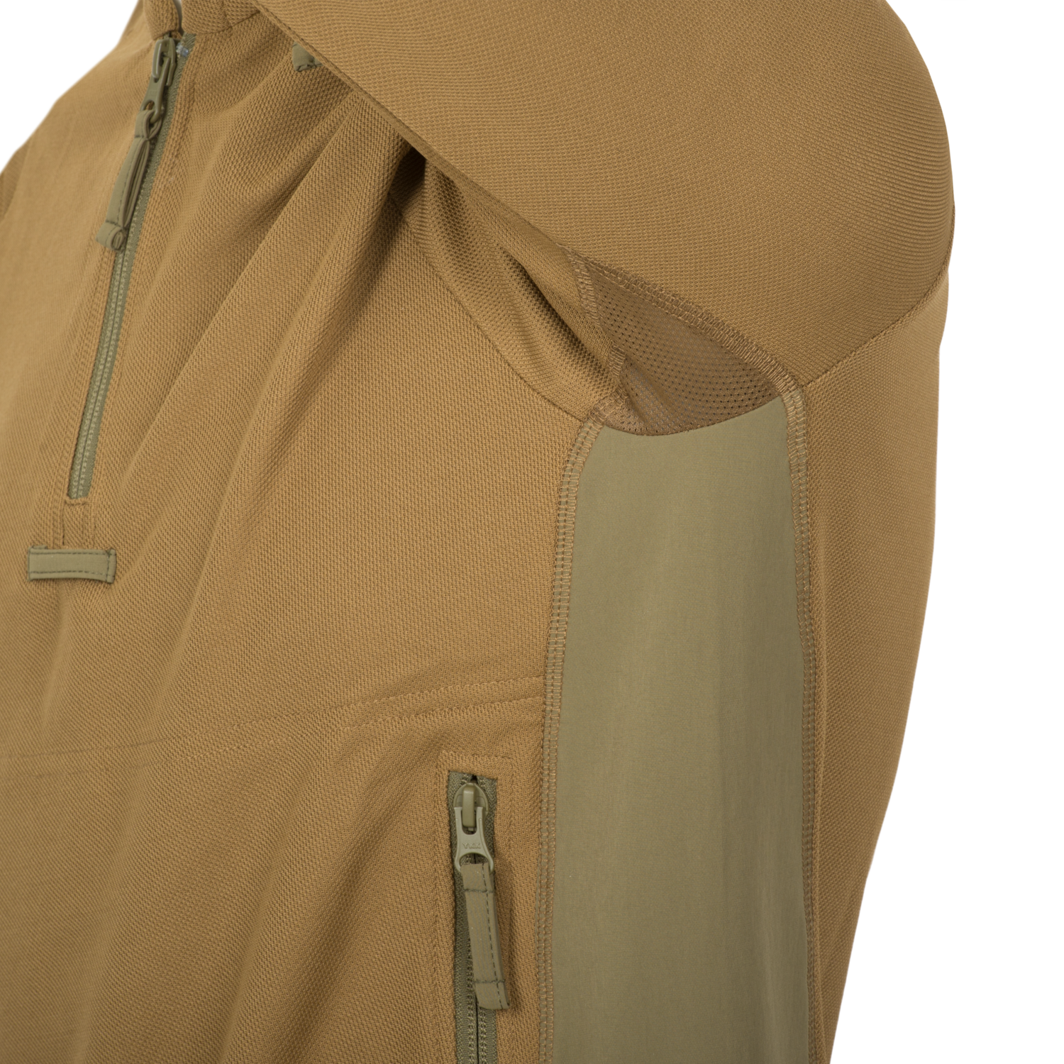 Range Hoodie TopCool coyote/adaptive green