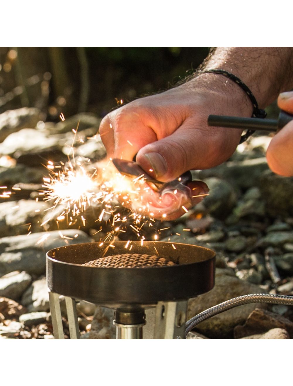 Ersatz Feuerstahl für das Swedish Fireknife BIO, cocoshell