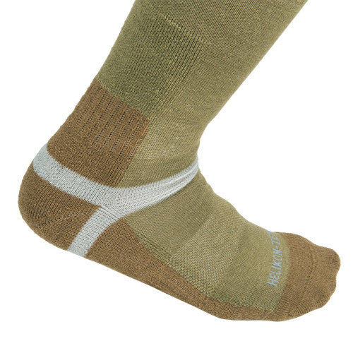 Merino Socken olivegreen-coyote