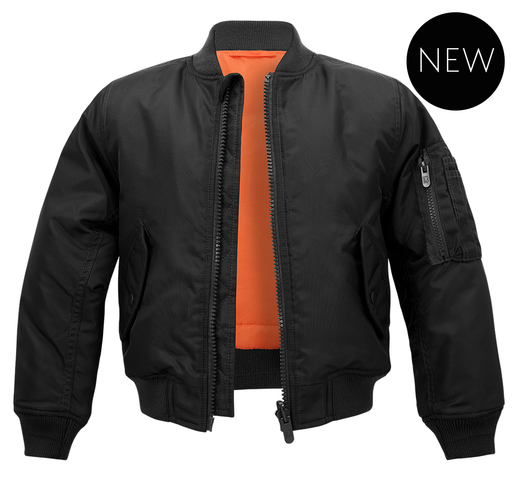 Kids MA1 Jacket black