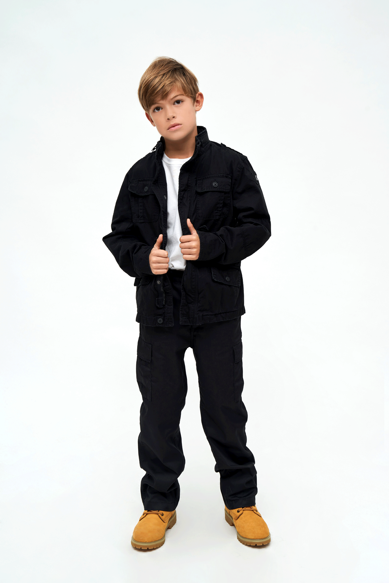 Kids Britannia Jacket black