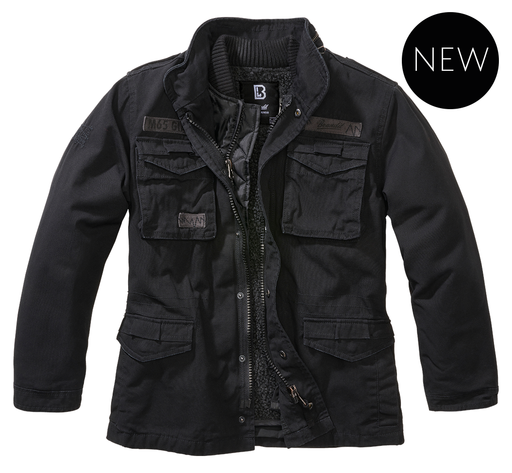 Kids M65 Giant Jacket black