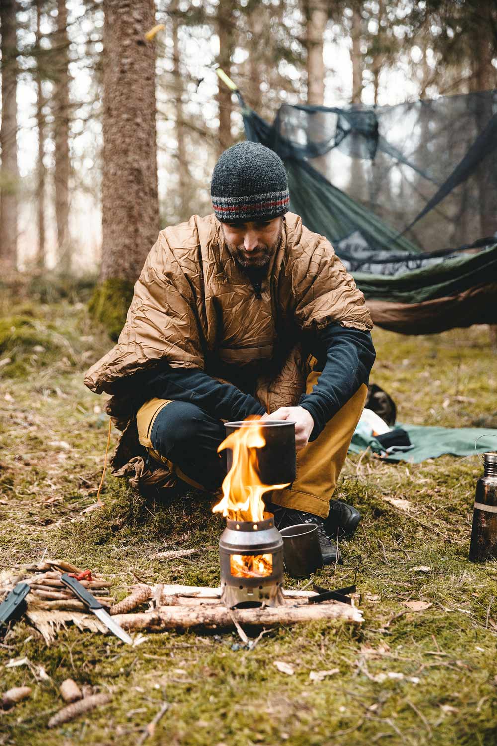 2-in-1 Underquilt-Poncho