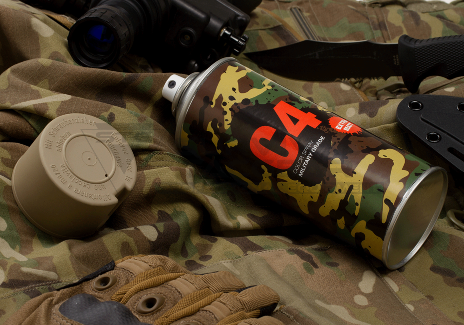 C4 Mil Grade Color Spray RAL 1019