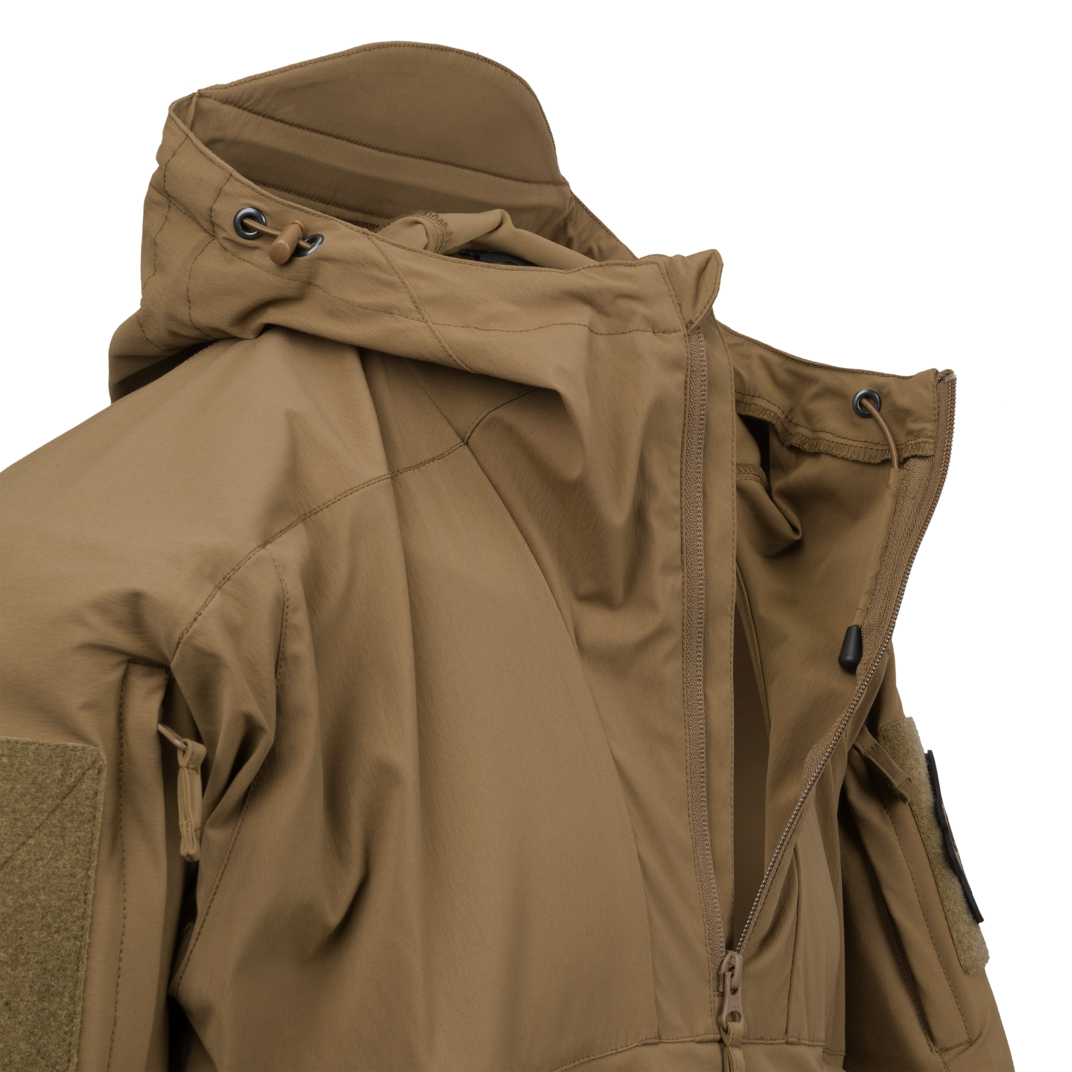 MISTRAL Anorak Jacket - Soft Shell - Mud Brown