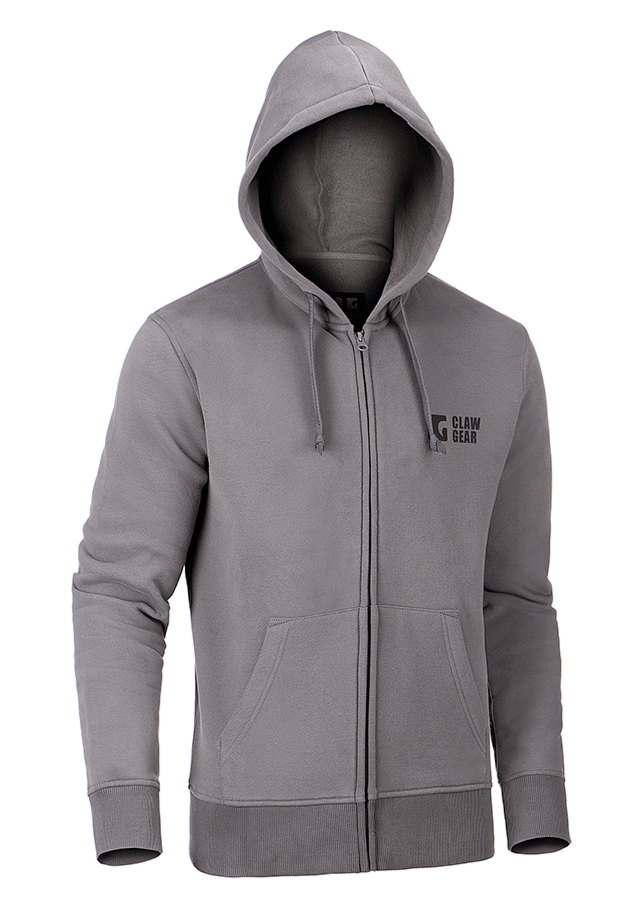 CG Logo Zip Hoodie wolf grey