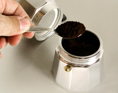 Origin Outdoors Espresso Maker Bellanapoli - 6 Tassen Alu natur