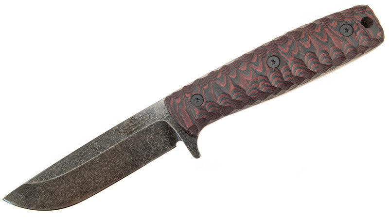 Sacki Outdoor-Messer 3.0 rot-schwarz mit Kydexscheide