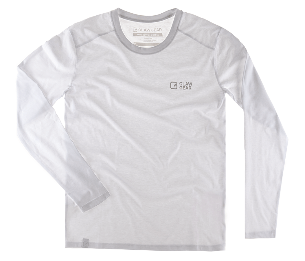 Basic Tee LS weiß