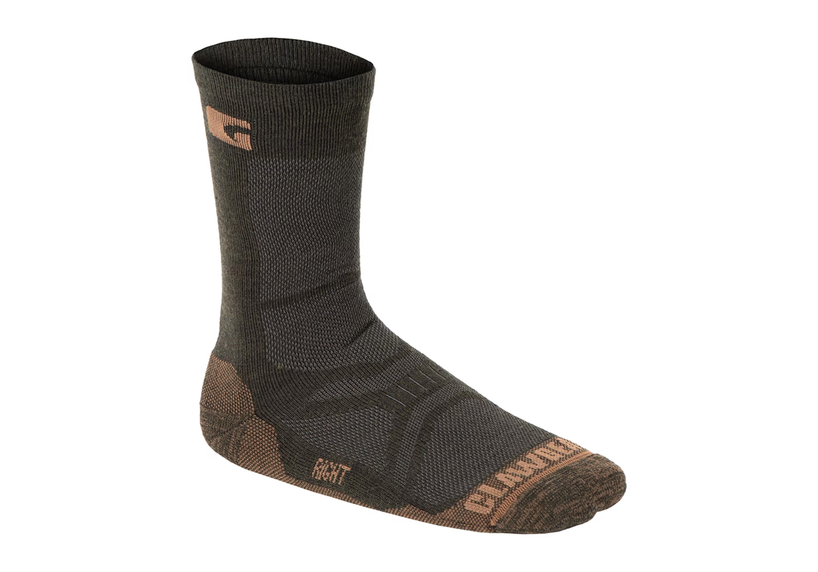Merino Crew Socks grün