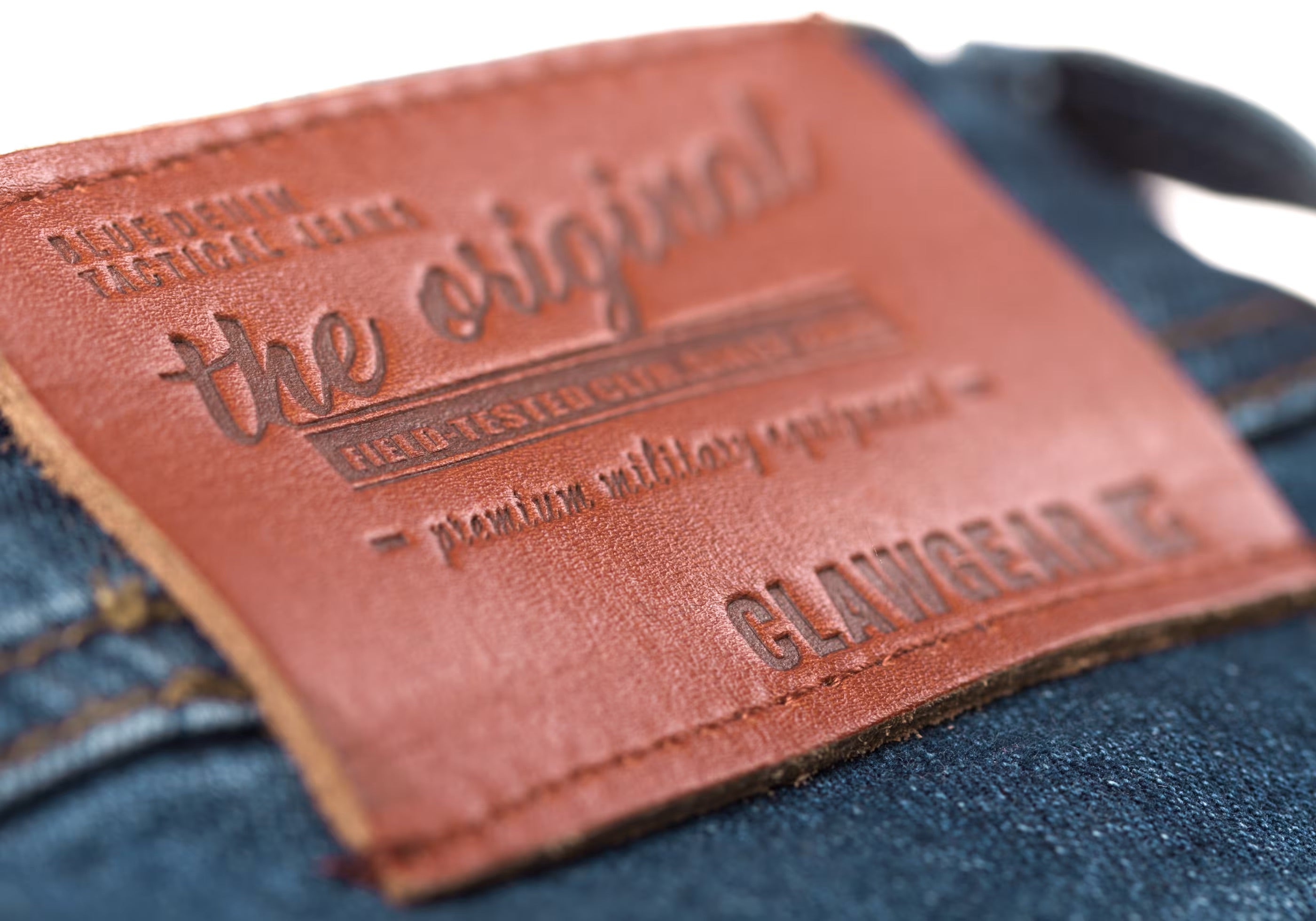 Blue Denim Tactical Flex Jeans - sapphire