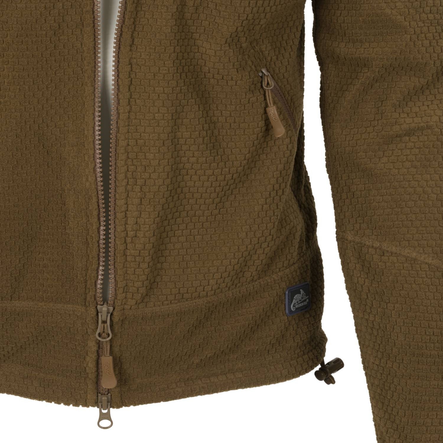 Alpha Tactical Jacket coyote - Grid Fleece