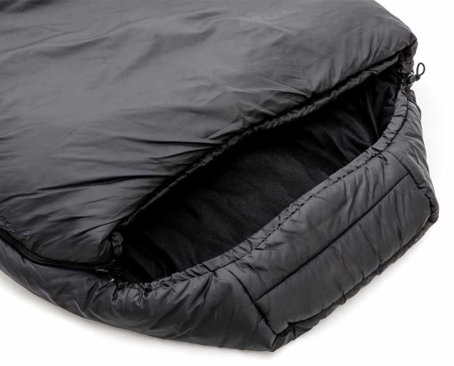 Militärschlafsack -12°C Tactical 4 schwarz