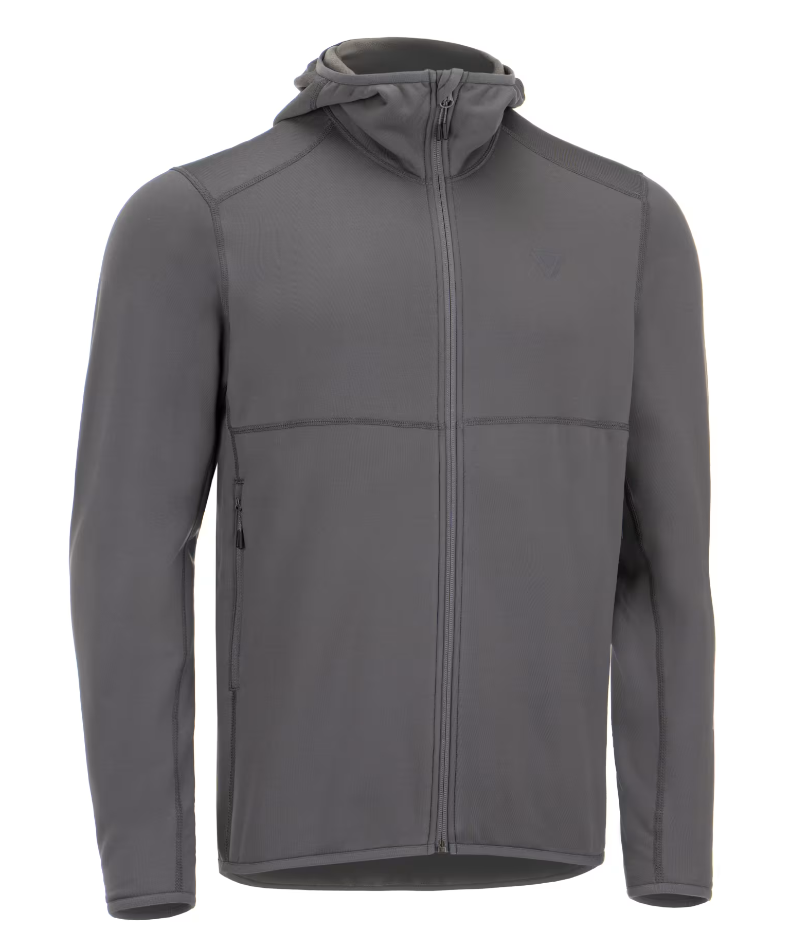 AD Fleece Hoody Wolf Grey