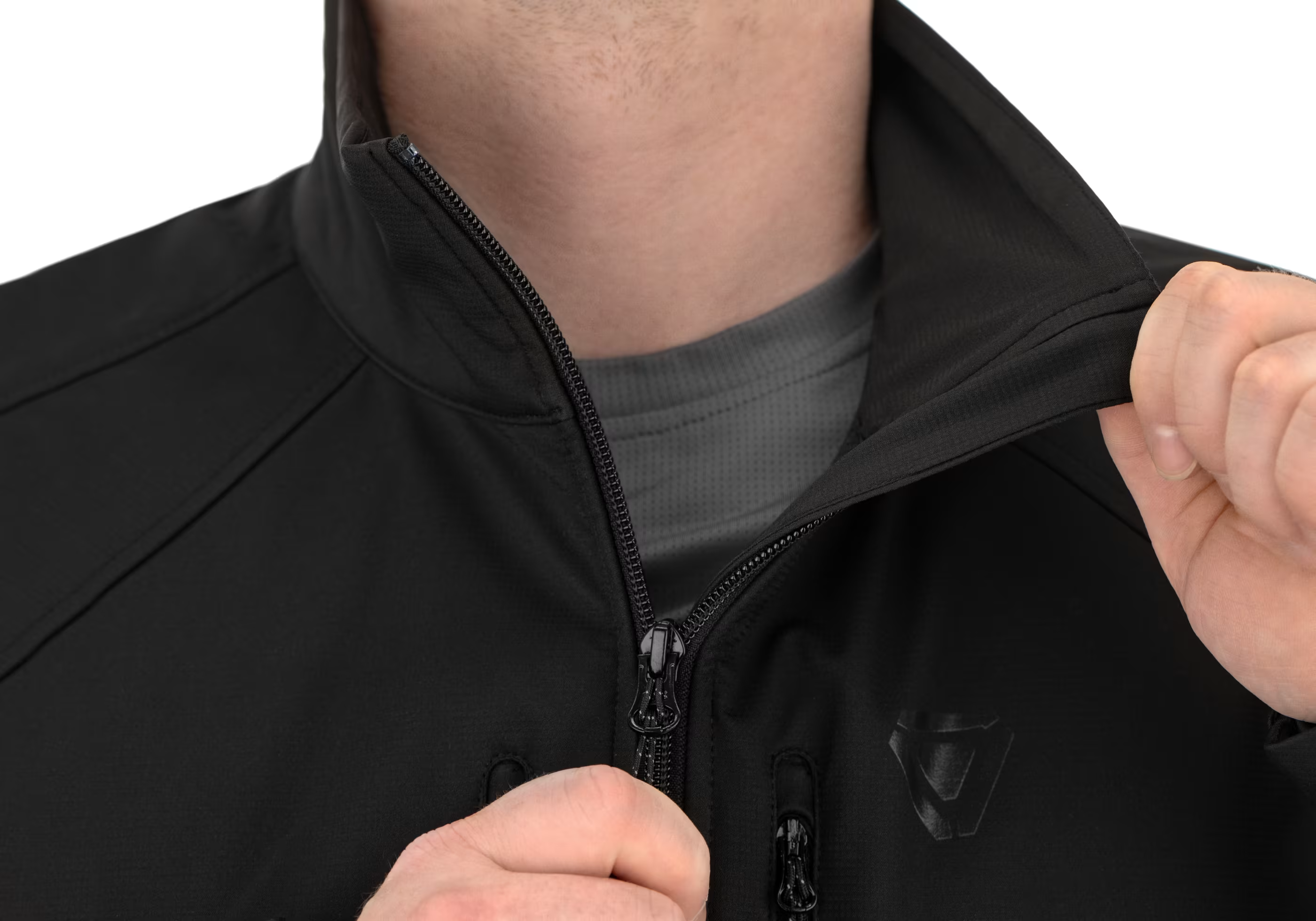 ED Softshell Jacke Schwarz