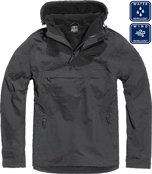 Windjacke Windbreaker schwarz