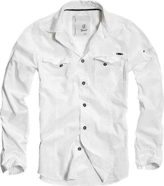 Hemd Slim-Fit Shirt weiss