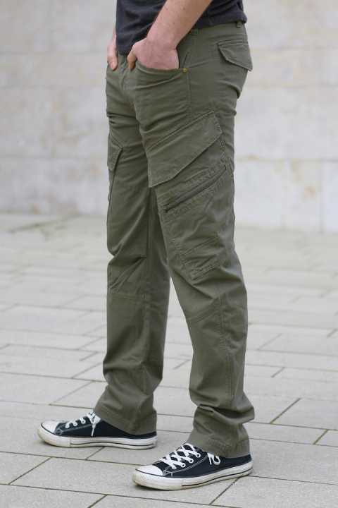 Hose Adven Slim Fit schwarz