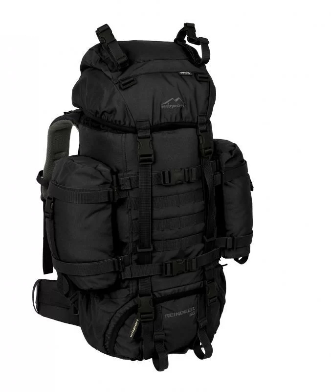 Reindeer 55l Rucksack schwarz