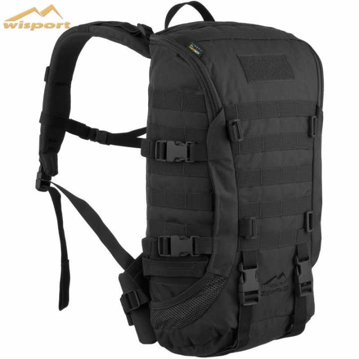 Zipper Fox 25l Rucksack schwarz