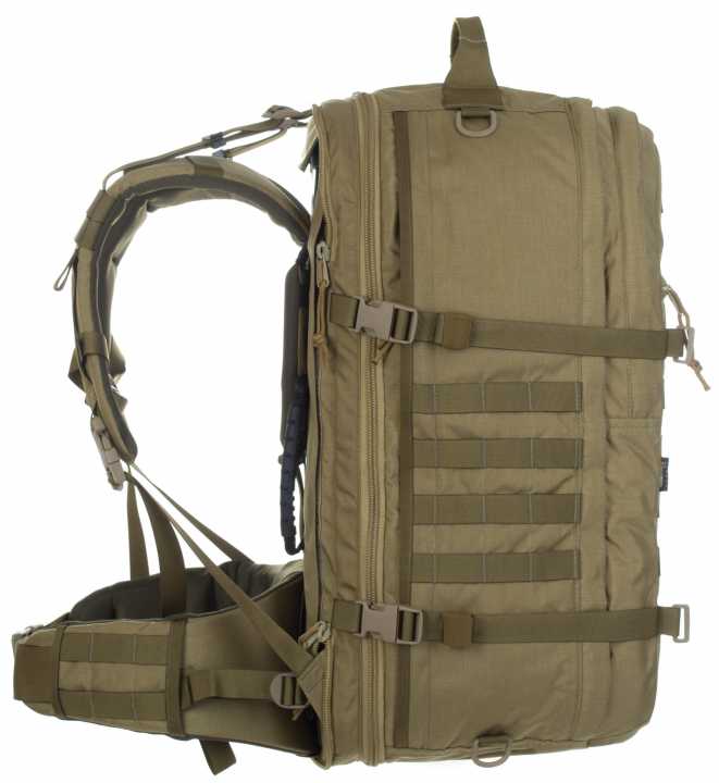 Crossfire 45-65l Rucksack oliv-grün
