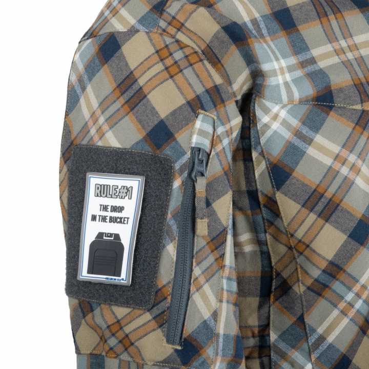 MBDU Flannel Shirt grau-kariert
