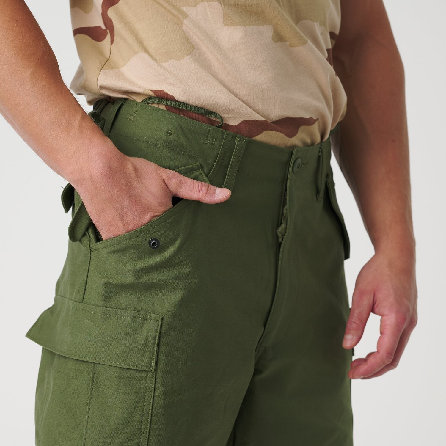 M65 Hose Nyco Sateen schwarz