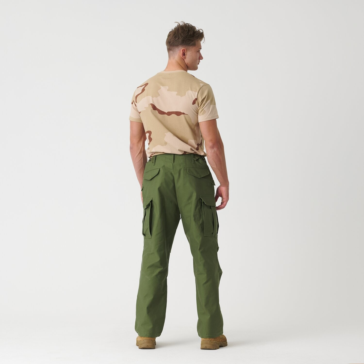 M65 Hose Nyco Sateen oliv