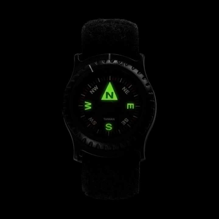 Armbandkompass T25 schwarz
