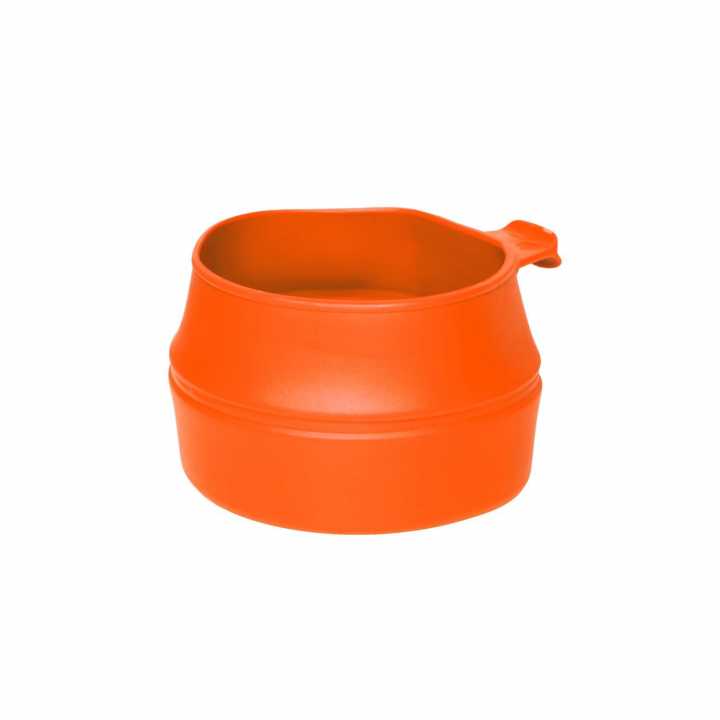 Faltbecher orange