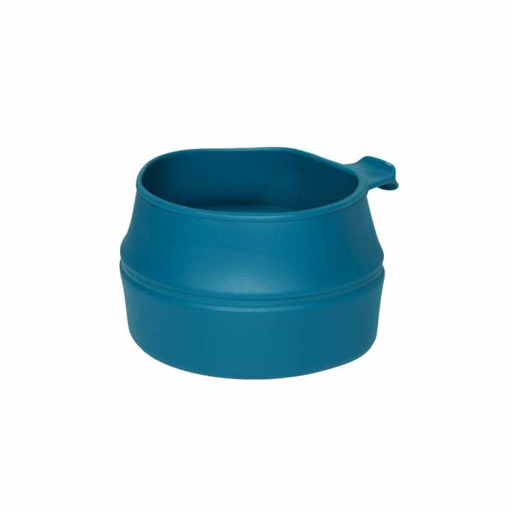 Faltbecher blau