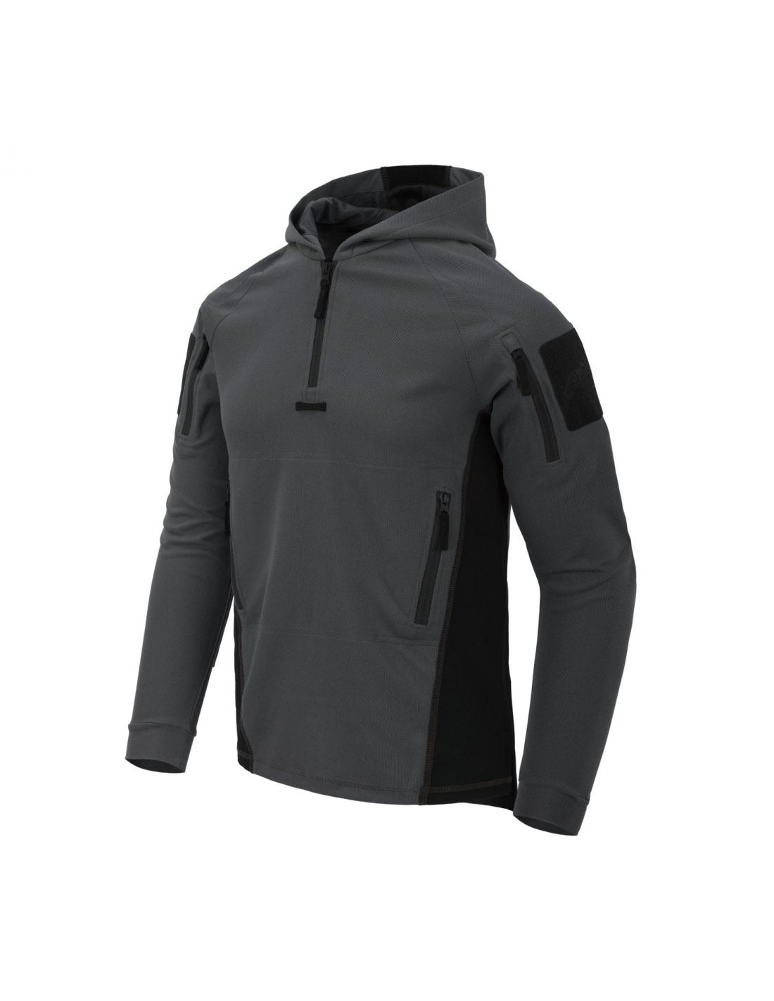 Range Hoodie TopCool grau/schwarz