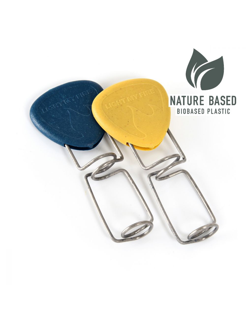 Grillgabel 2-pack, yellow/blue