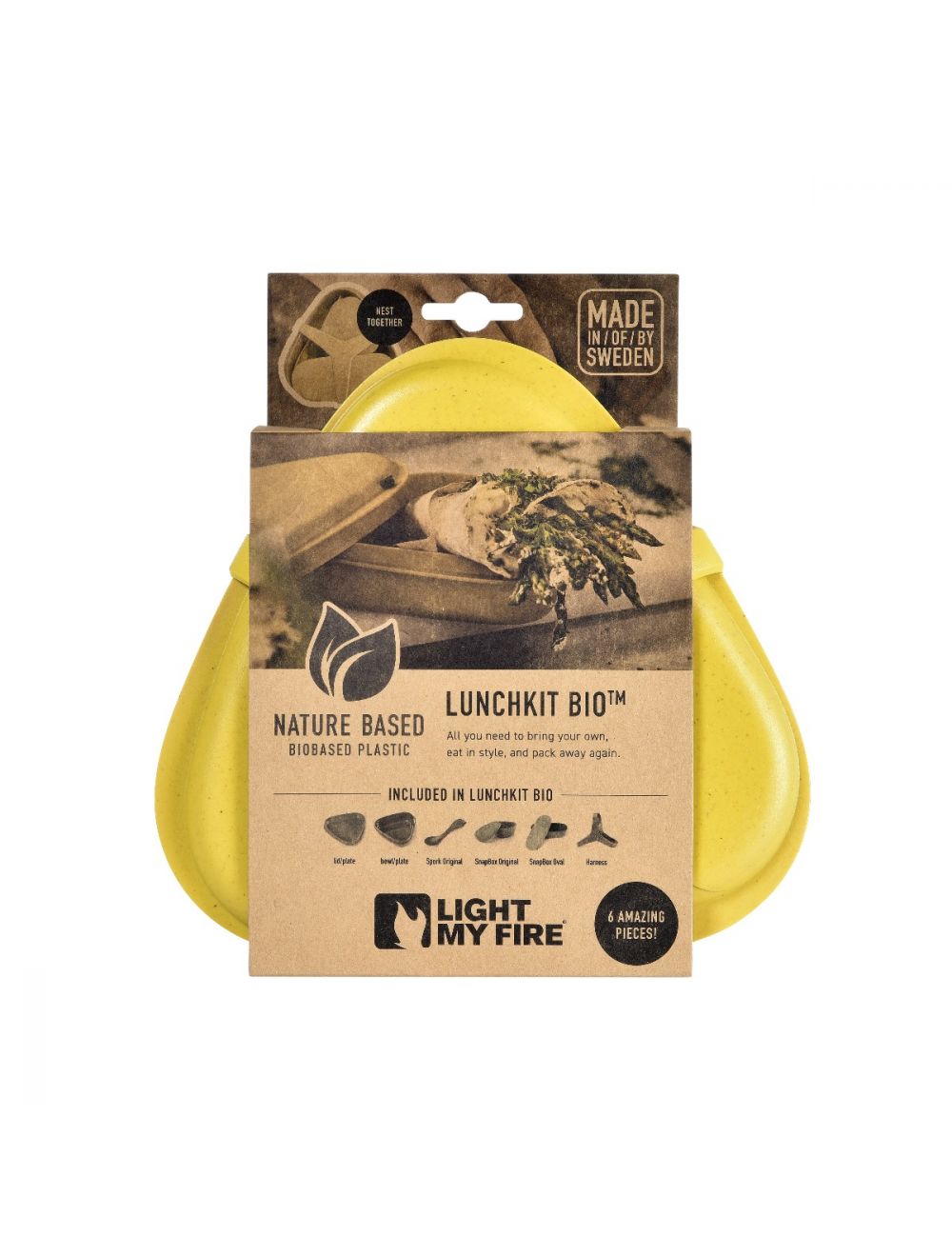 LunchKit BIO 6pcs dustypink