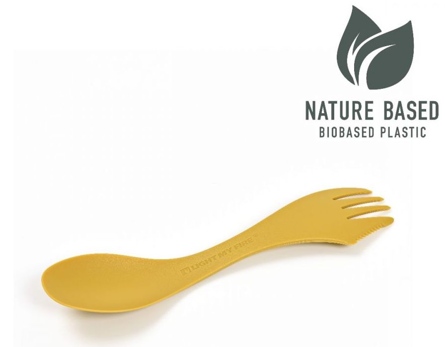 Spork mittel yellow