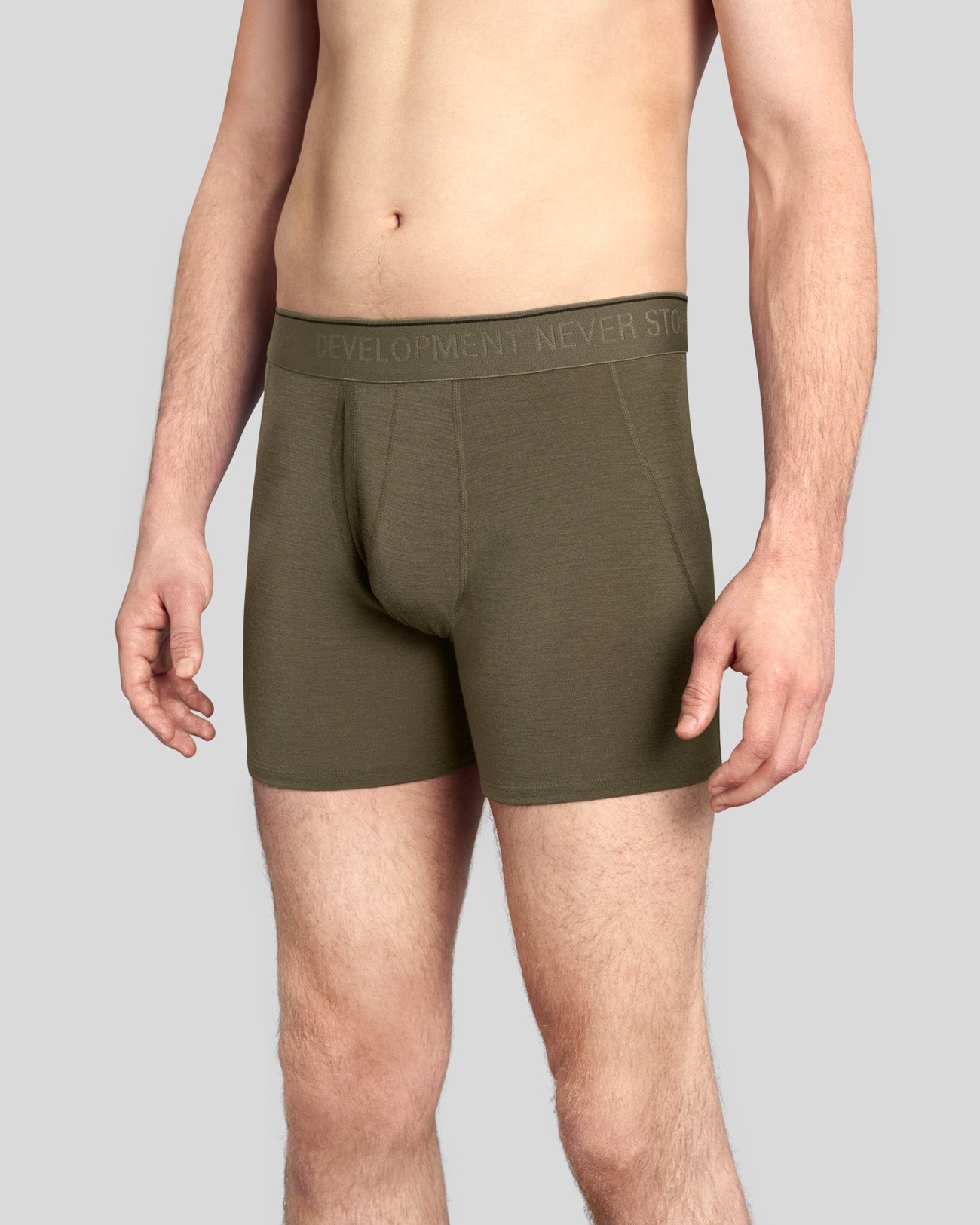 Merino Jockey Shorts FR olive green
