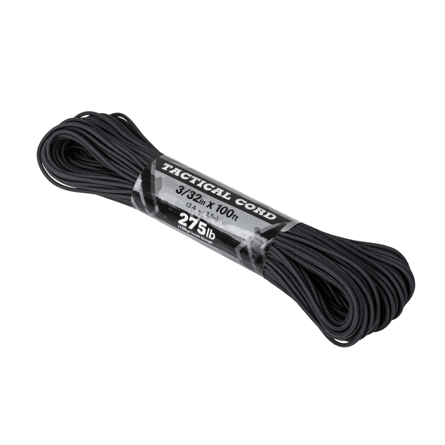 Tactical 275 Cord (100ft) Black