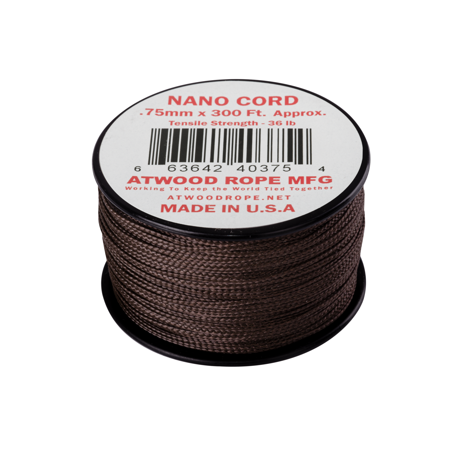 Nano Cord (300ft) Brown
