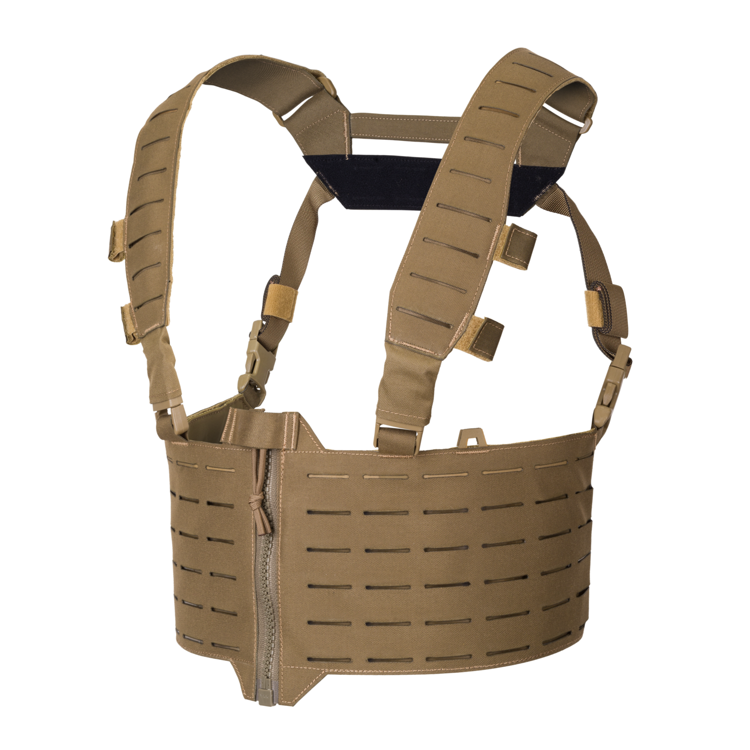 WARWICK Zip Front Chest Rig - Coyote Brown