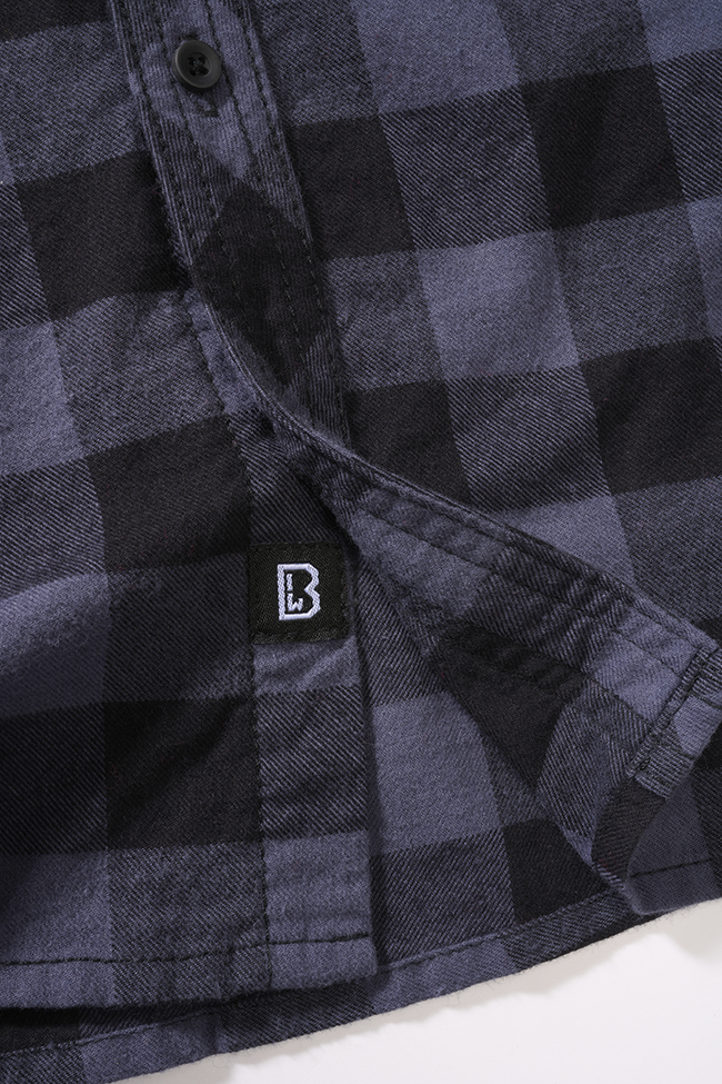 Kids Checkshirt black/grey
