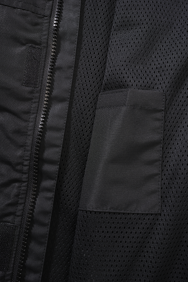 Kids Summerwindbreaker Frontzip black