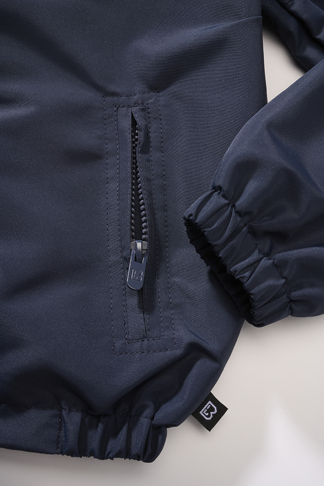 Kids Summerwindbreaker Frontzip navy