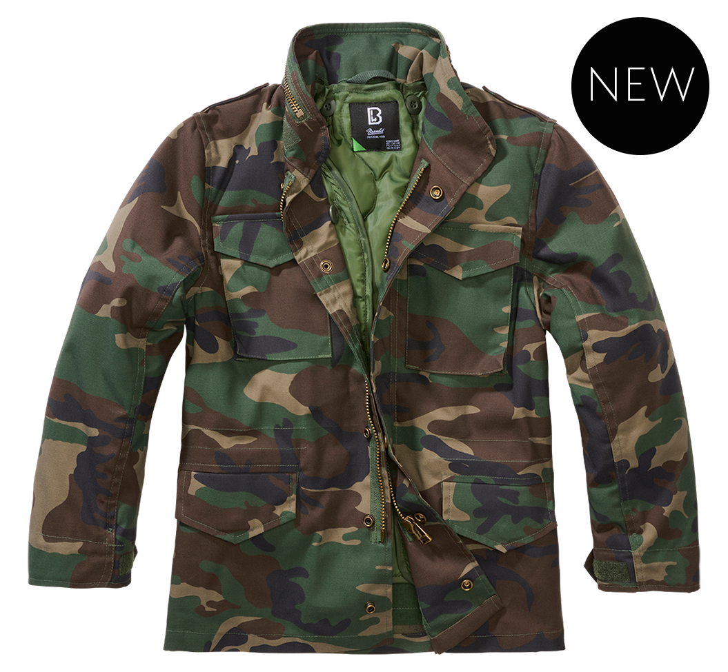 Kids M65 Standard Jacket woodland