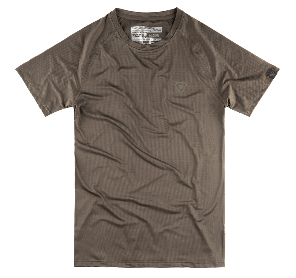 T.O.R.D. Covert Athletic Fit Performance Tee ranger green