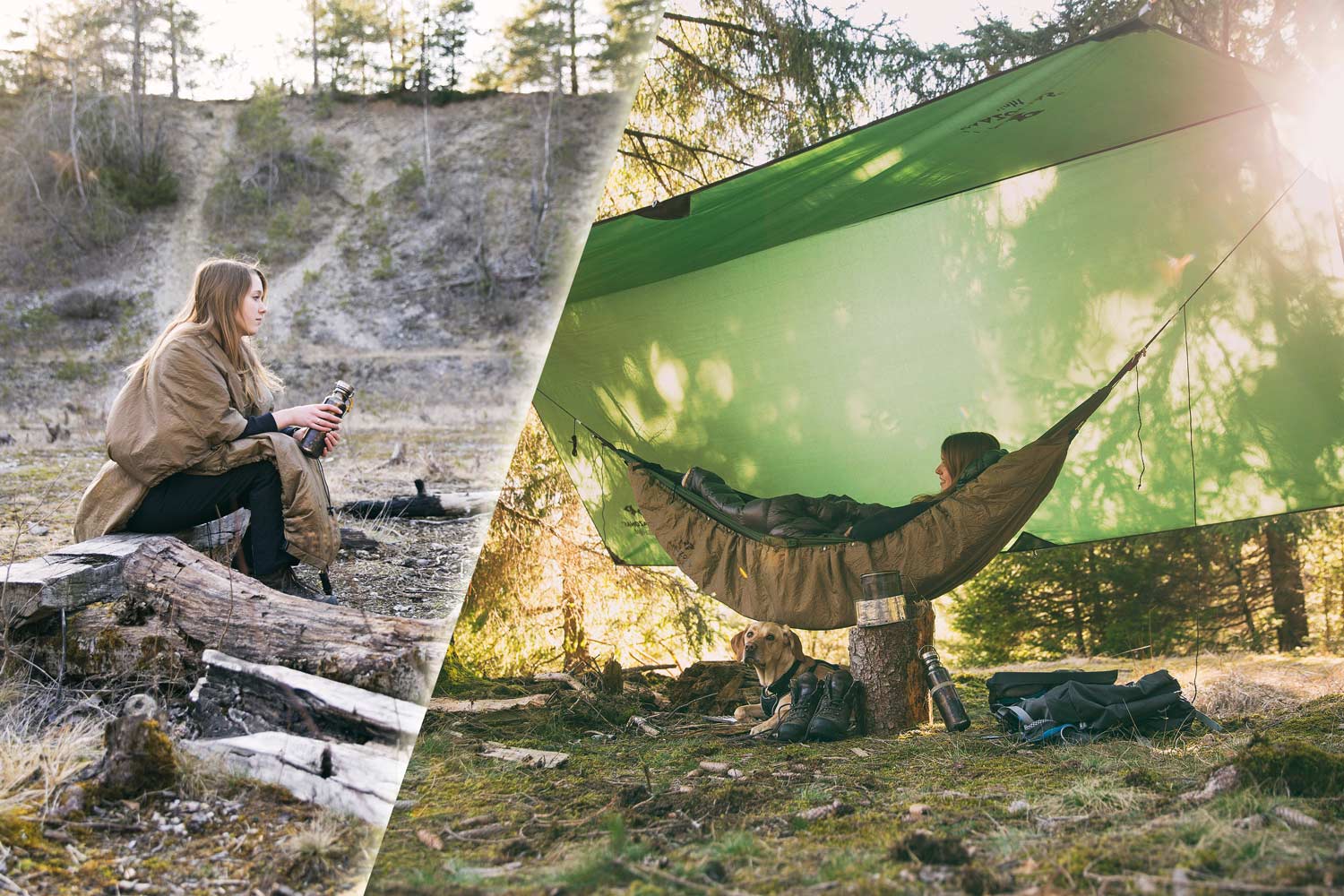 2-in-1 Underquilt-Poncho