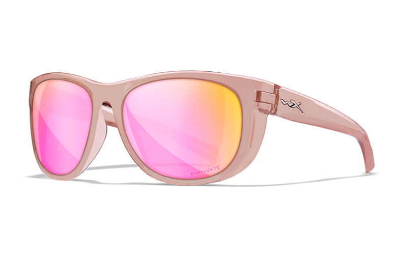 WX WEEKENDER Rose Gold Spiegel/Crystal Blush - Polarisierend