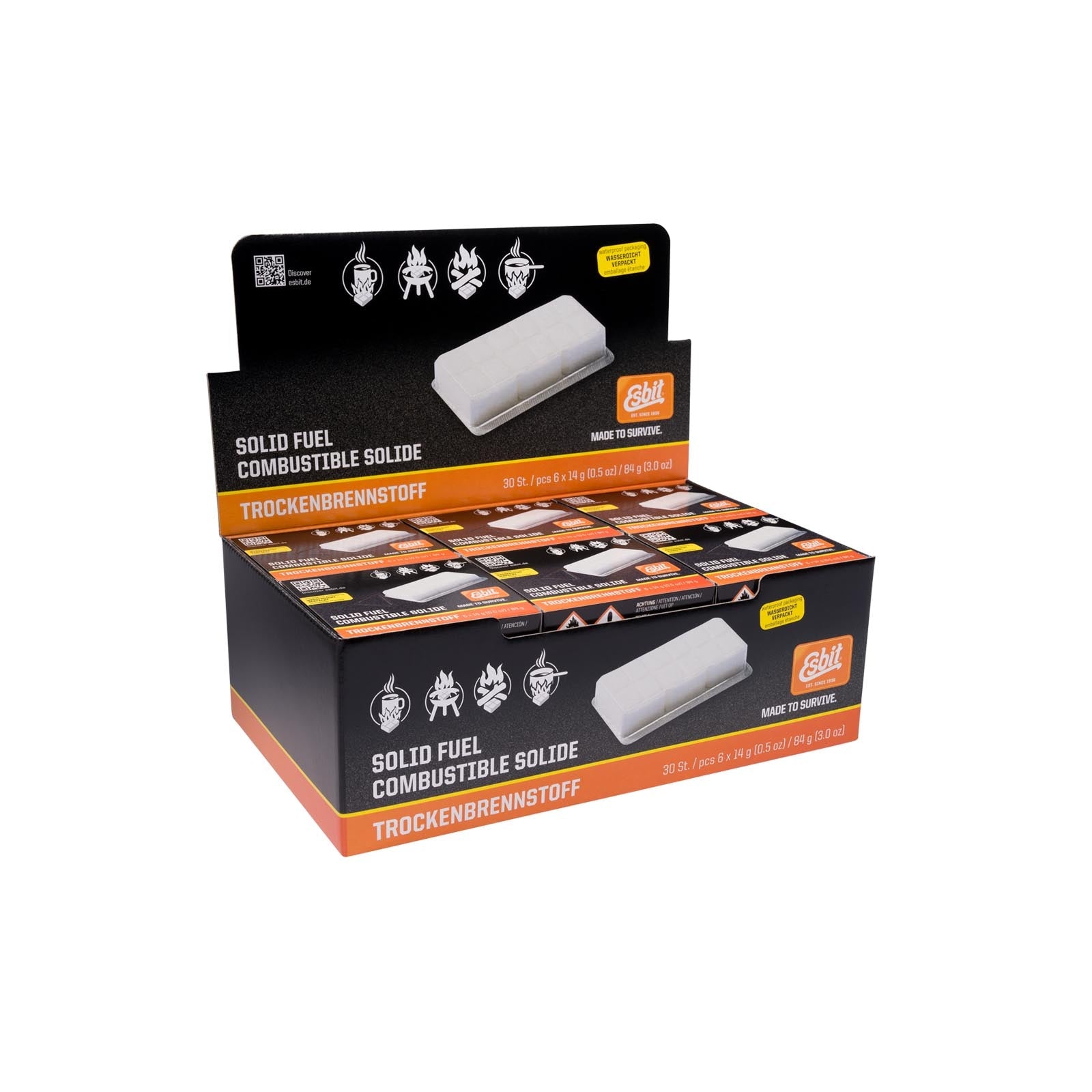 Trockenbrennstoff-Tabletten 6 x 14g