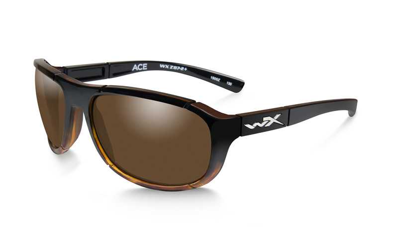 Ace Polarized Bronze Gloss Tortoise Fade Frame