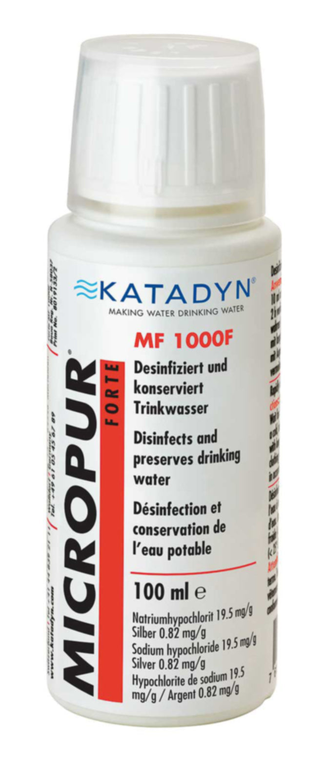 Micropur Forte MF 1'000F 100ml Wasserentkeimung Trinkwasser